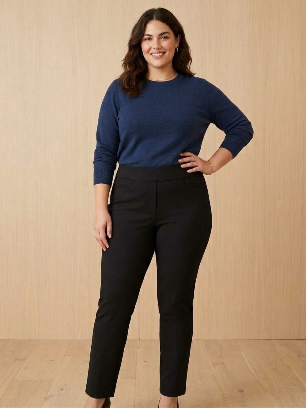 Chico's Women’s Black Skinny Ponte Pants